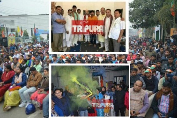 BJPâ€™s Jharkhand defeat cheers anti-BJP Opposition in Tripura, BJPâ€™s future bleak as Party standing on Ex-Congressâ€™s pillars, 20 months old Govt turned a massive failure