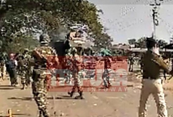 Madhab Bari Police Firing : Biplab Deb saves SP West, suspends SDPO & TSR jawan