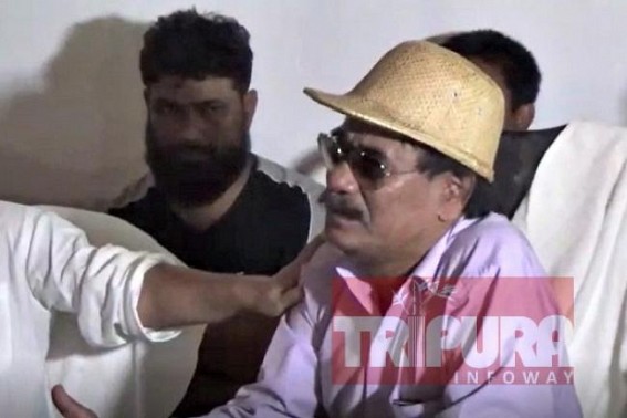 Resigned IPFT Vice President cries during press conference remembering public sufferings during Rasta-Roko of 2017 for Tipraland