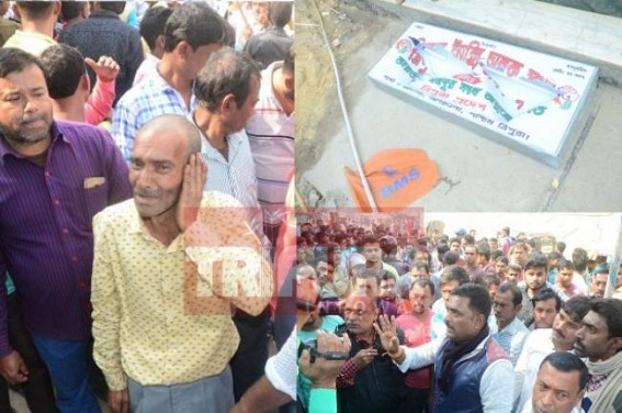 Clash among BJP, tension at Battala area, transport movement disrupted  