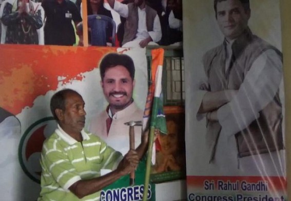 Preparation on peak at congress Bhawan as Rahul Gandhi to visit on March 20