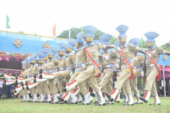 Final rehearsal for 15th August conducted Final rehearsal for 15th August conducted