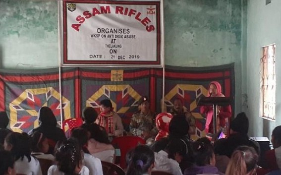 Workshop on Anti-Drug abuse conducted by Assam Rifles Workshop on Anti-Drug abuse conducted by Assam Rifles