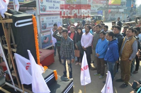 SFI to continue strive to gain the ultimate â€˜Freedomâ€™, says Tripura SFI Chief on SFIâ€™s 50th foundation day