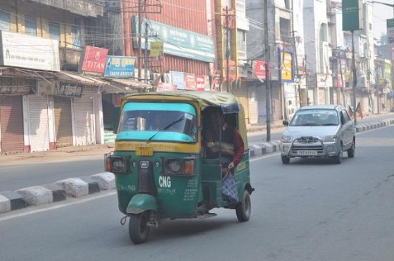 Life affected in Tripura on second day of trade union strike