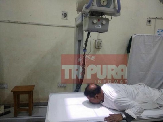 BJP attacked on CPI-M's rally, Pre-plan attack on former Minister Ratan Bhowmik