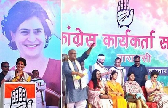 Who let Nirav Modi escape, Priyanka asks BJP