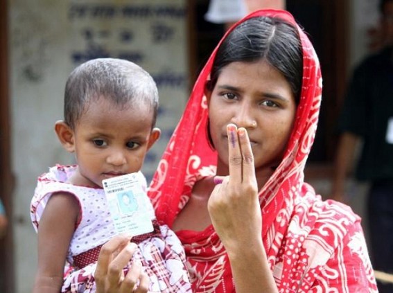 Voting Rate downs 20% in 1 Year in Tripura : Downed Voting Percentage proves Democracy's Rape under Biplab Deb's BJP Govt