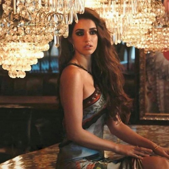Disha Patani raises glam quotient in a halter neck outfit