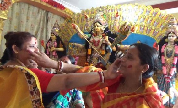 Basanti puja ends with Bijoya Dasami Basanti puja ends with Bijoya Dasami