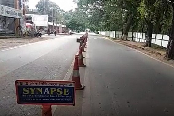 Lockdown continues in disciplined manners in Tripura