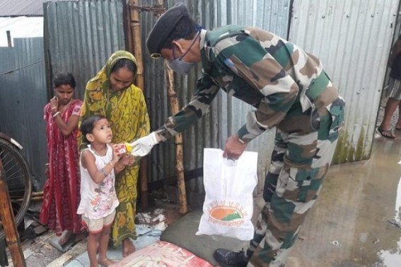 Purvaudaya NGO continues relief distributions amid rainy weathers