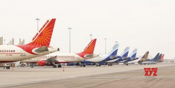 Flight from Newark with 121 evacuees land in Hyderabad Flight from Newark with 121 evacuees land in Hyderabad