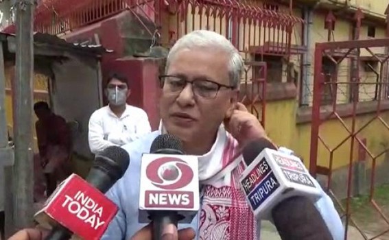 â€˜CPI-M only gave Speeches on Development, but our Govt will take Actions for Developmentâ€™, claims Jishnu Debbarma