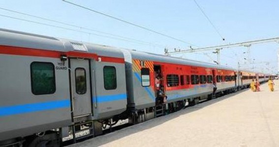 1823 passengers from Telengana starts for Tripura