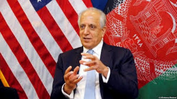 Khalilzad embarks on new trip to press for intra-Afghan talks Khalilzad embarks on new trip to press for intra-Afghan talks