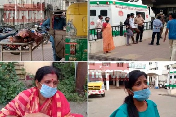 Patient brought to IGM Hospital for Saline, taken for CT-Scan, rushed for COVID Test, dies before Proper Treatment started : Family alleged COVID-Terror snatched life