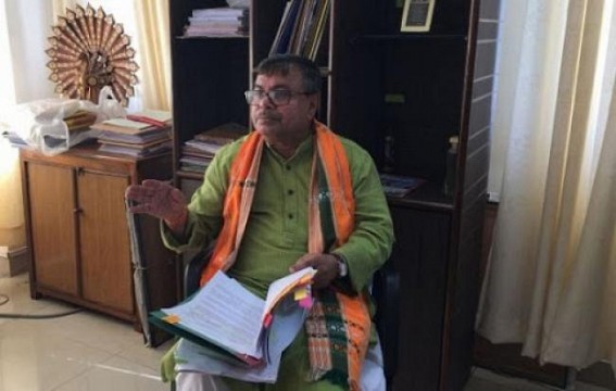 Development assessment has no link with Jobs, Tripura people's per head income is high and it proves that development is happening : Minister Ratanlal Nath