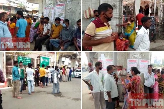 How to be â€˜Atma Nirvarâ€™ when Economy is Dead ? Daily Workers in Tripura suffering miserably due to Workless situations continue, said, â€˜Suicide remained Optionâ€™ 