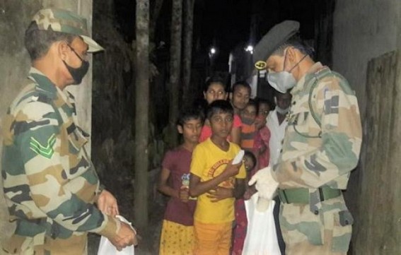 Purvaudaya distributed relief items across Agartala, aided by â€˜Fit's & Faws' and 'Coffee Tea & Meâ€™