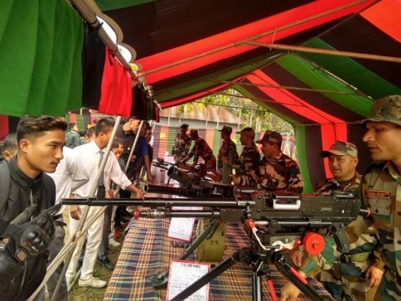 Assam Rifles organized Motivational Lecture to join Indian Army