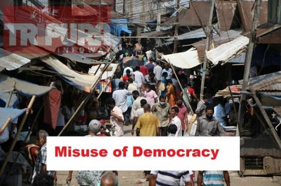 Irresponsible Public roam desperately amid LOCKDOWN