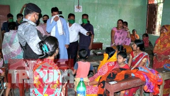 Over 550 families in Tripura taken shelters in relief camps after hailstormâ€™s devastation