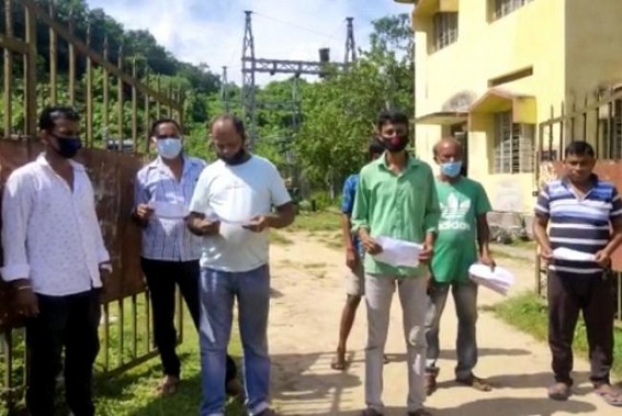 Madhupur locals protested against abnormal Electric Bills 