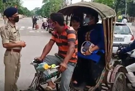 Public attempt to violate Lockdown, Police striving hard to maintain lockdown protocols 