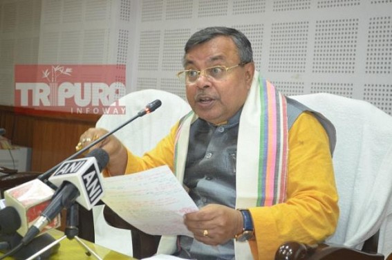Ratanlal Nath claims â€˜No Fund Crisisâ€™ in State amid 18% Taxes imposition, scrapping Free Medical Health Services, Shutdown of 961 schools