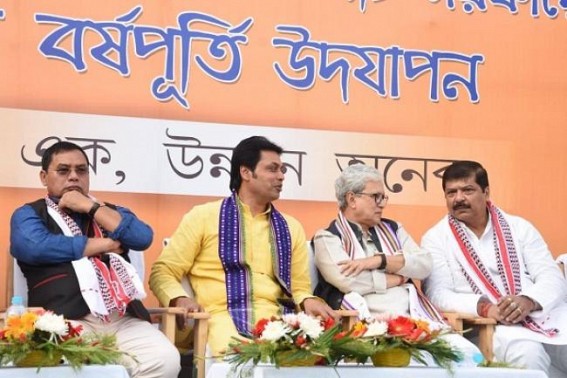 Delhi-Darbar: 16 MLAs of Tripura BJP sought removal of Biplab Deb from Chief Minister's post in revolt against his 'Dictatorship' 