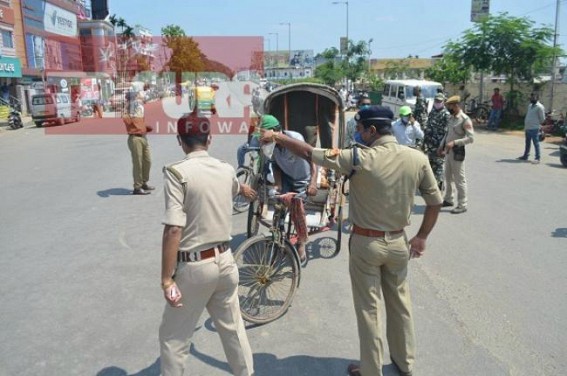 After 3 days COVID-Free festive mood, Tripura again under Tight-Lockdown