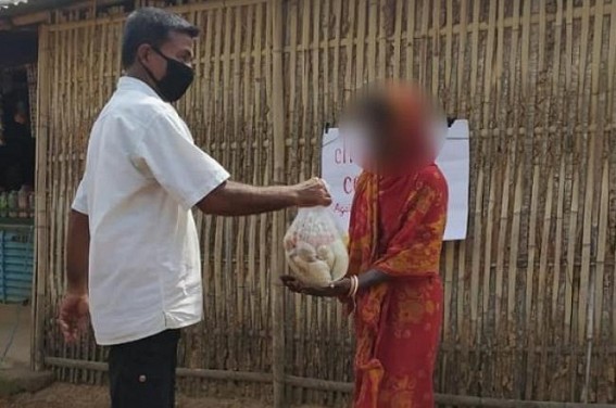 Citizens Collective against COVID19 distributed relief materials among 350 families 