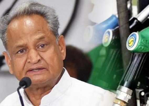 Raj BJP demand Gehlot govt reduce VAT on petrol, diesel