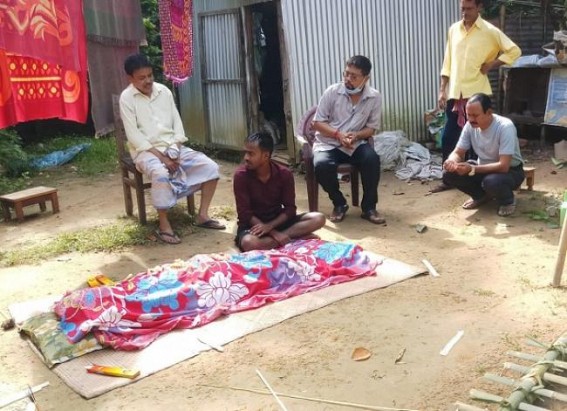 CPI-M member died in BJPs terror in Longtarai Valley CPI-M member died in BJPs terror in Longtarai Valley