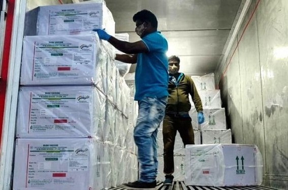 Kerala begins to send corona vaccine doses to districts