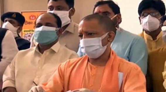 Yogi at Shah's residence, likely to meet PM and Nadda on Fri