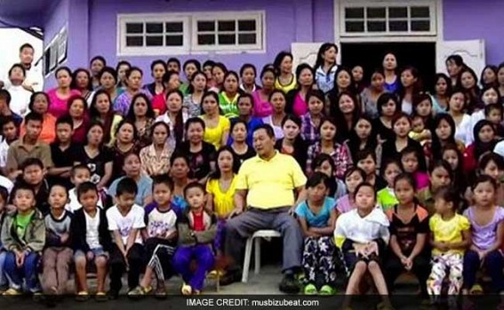 Mizo man with world's one of largest families passes away