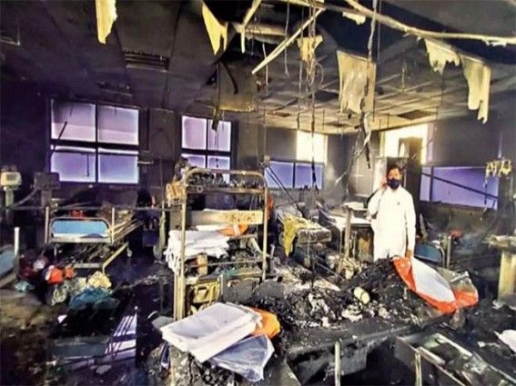 5 dead, 12 injured in Maha hospital ICU blaze