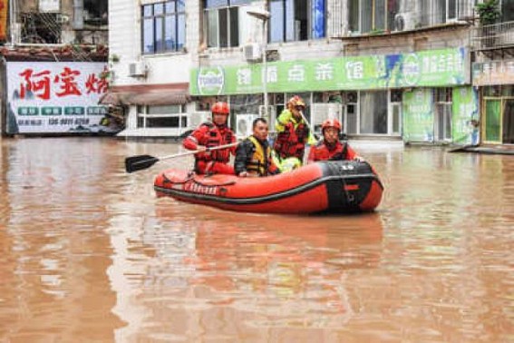 Heavy rain affects over 16,000 in China Heavy rain affects over 16,000 in China
