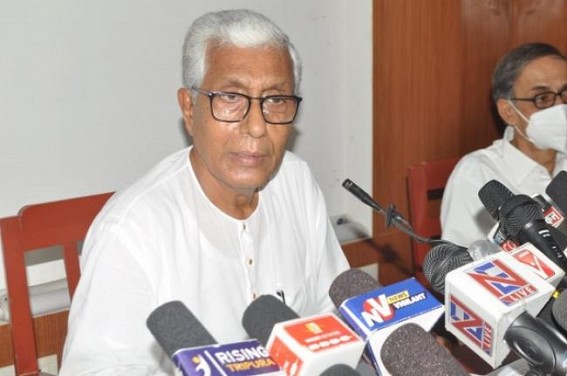 Narendra Modi's 'unannounced' Emergency has broken Indira Gandhi's Emergency Record : Manik Sarkar 