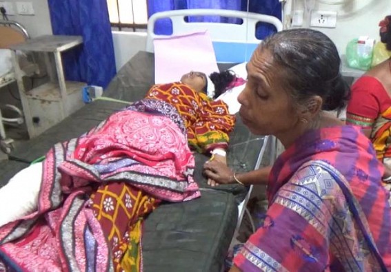 Increasing Traffic Accidents in State : Young Housewife Serious after hit by a Bike in Belonia 