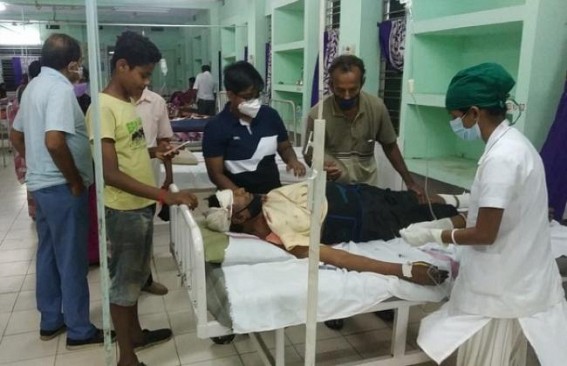 Increasing Road Mishaps : 71 Years Old Man hit by a Bike in Belonia