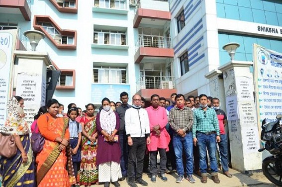 No Termination letter Served to 10323 Teachers: No Calcification to ‘Legal Queries’ by Department: JMC expressed Resentment No Termination letter Served to 10323 Teachers: No Calcification to ‘Legal Queries’ by Department: JMC expressed Resentment