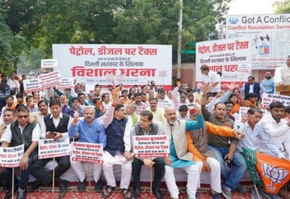 Delhi BJP demands VAT reduction on diesel Delhi BJP demands VAT reduction on diesel