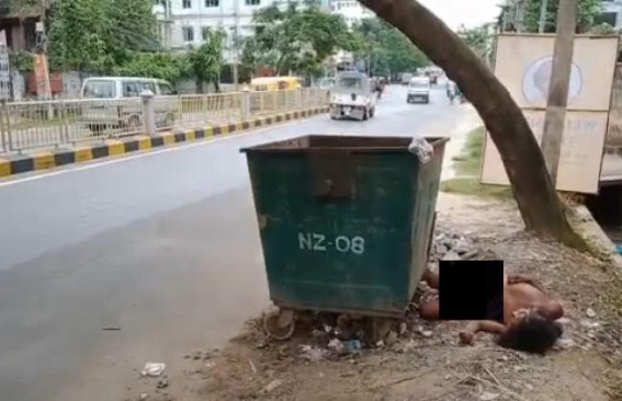 Unknown Man's Dead Body found laying Naked in Agartala