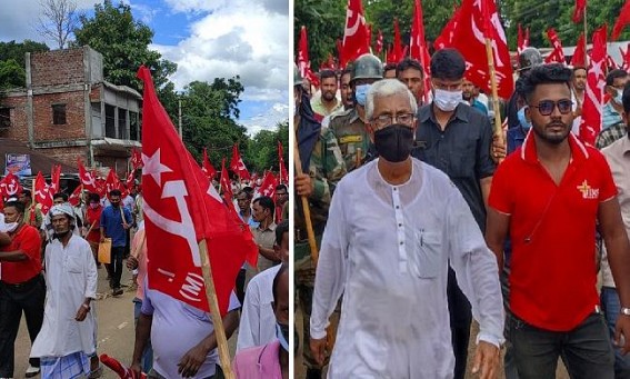 CPI-M Counterattacked on BJP : Manik Sarkar's Aggressive Speech against BJP's Goonda-Raj Boosts CPI-M's Confidence statewide 