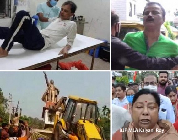 BJP Cries foul after facing Counter-Attacks by Opposition CPI-M : Claims, 'BJP did not organize a single Violence in Tripura since 2018'