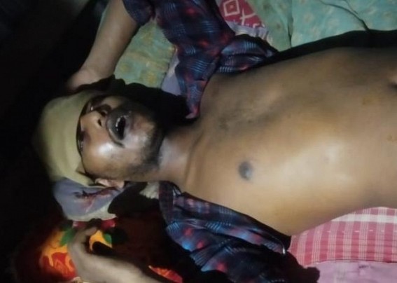 Belonia: Man was beaten up brutally in Suspect of a Thief 