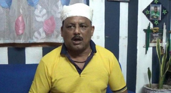 Retired person who went out for Morning walk was beaten up by miscreants in the Gorkha Basti area